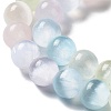 Natural Selenite Beads Strands G-D071-01B-3