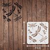 Plastic Reusable Drawing Painting Stencils Templates DIY-WH0172-231-1-2