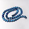 Electroplate Non-magnetic Synthetic Hematite Bead Strands G-F300-22B-05-2