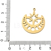 201 Stainless Steel Pendants SA-CBA6FBD-03G-3