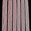 Transparent Glass Beads Strands EGLA-A044-T1mm-MD22-4