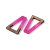 Resin & Wood Pendants WOOD-F015-10C-2