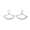Brass & Cubic Zirconia Pendants KK-Q773-17P-1