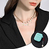 16 Sets 8 Styles ABS Plastic Imitation Pearl Pendants PALLOY-GA0004-13-6