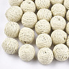 Handmade Woven Beads X-WOVE-T006-148A-1