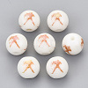 Electroplate Glass Beads EGLA-S178-11L-04-1