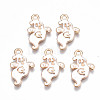 Alloy Enamel Pendants ENAM-Q442-022-RS-1