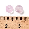 Frosted Transparent Acrylic Beads X1-OACR-F013-12K-3