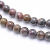 Natural Pietersite Beads Strands G-P336-01-4mm-3