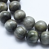 Natural Hawk's Eye Beads Strands X-G-E483-20-6mm-3