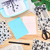 Plastic Embossing Folders DIY-WH0186-60-5
