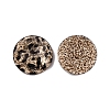 Printed Resin Cabochons CRES-WH0010-7-2