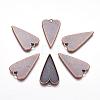 Tibetan Style Alloy Big Pendant Cabochon Settings RLF11251Y-NF-1
