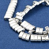 Electroplated Synthetic Non-Magnetic Hematite Beads Strands G-I360-B02-04-3