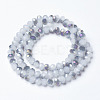 Electroplate Glass Beads Strands EGLA-A034-J3mm-F05-2