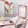 Rectangle Plastic Transparent Gift Bags ABAG-WH0048-21B-3