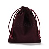 Velvet Jewelry Drawstring Storage Pouches ABAG-P013-02C-04-2