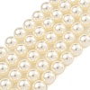 Glass Pearl Beads Strands X-HY-G002-01D-02-1