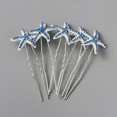 Wedding Bridal Hair Forks OHAR-WH0021-13A-S-1