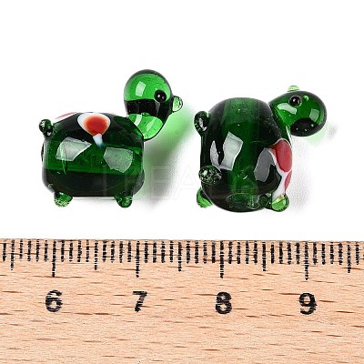 Handmade Lampwork Beads Strands LAMP-N024-36A-1