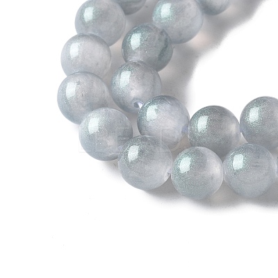 Natural Selenite Beads Strands G-C142-01B-13-1