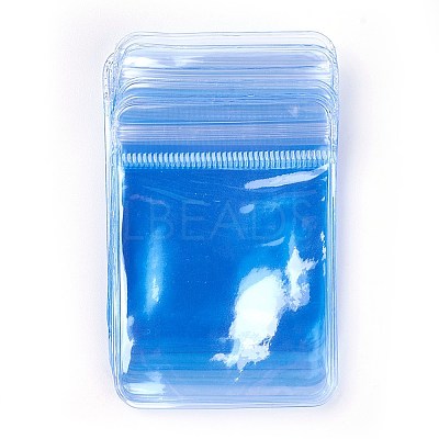Rectangle PVC Resealable Packaging Bags OPP-R005-8x12-1