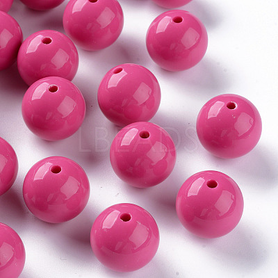 Opaque Acrylic Beads X-MACR-S370-C20mm-A13-1