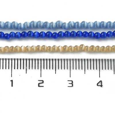 Cat Eye Beads Strands CE-Z001-01L-1