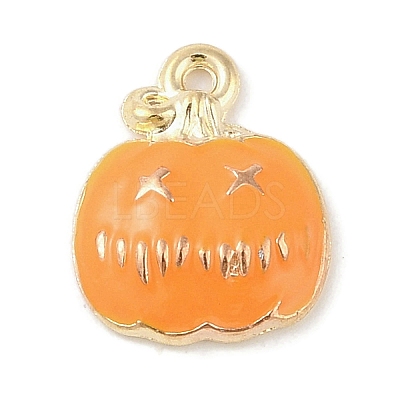 Halloween Theme Alloy Enamel Pendants ENAM-Z010-03A-KCG-1