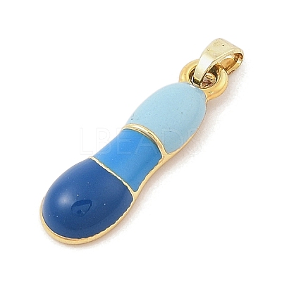 Alloy Enamel Pendants ENAM-S023-01G-I-1