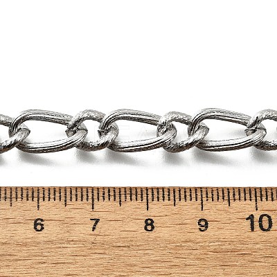 304 Stainless Steel Twisted Curb Link Chains CHS-A016-12P-A-1