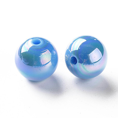 Opaque Acrylic Beads MACR-S370-D16mm-8-1