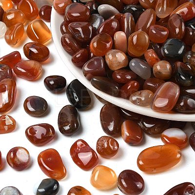 Dyed & Heated Natural Agate Beads G-J402-03B-01-1