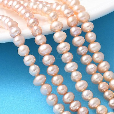 Natural Cultured Pearl Beads Strands PEAR-I007-07R-03C-1