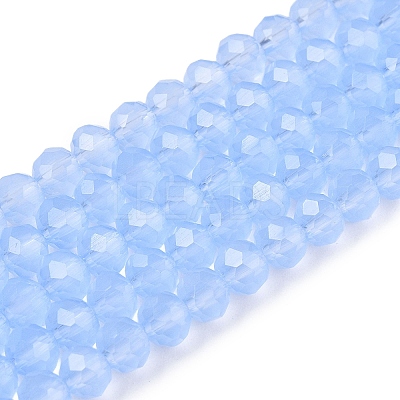 Glass Beads Strands EGLA-A044-J4mm-D03-1