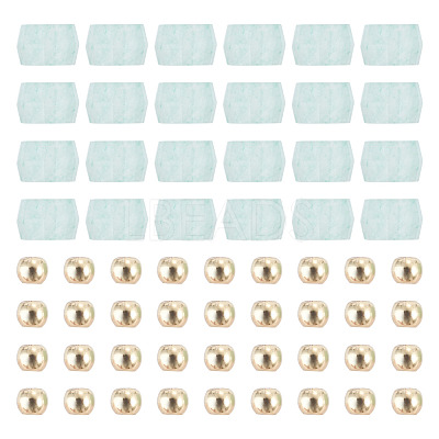 50Pcs Natural Green Aventurine Beads G-TAD0001-15B-1