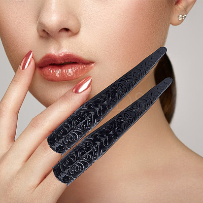 10Pcs Iron Finger Protectors AJEW-DR0001-78-1