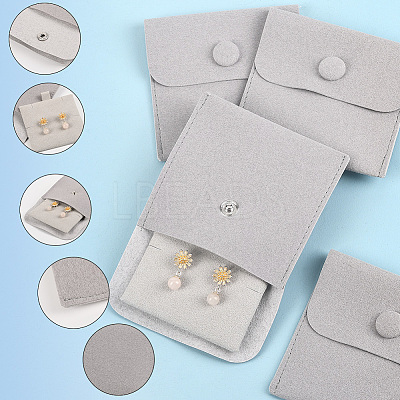 20Pcs Microfiber Jewelry Pouches ABAG-SP0001-48D-1