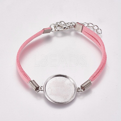 Suede Bracelet Making LS-MAK-WH0007-01A-1