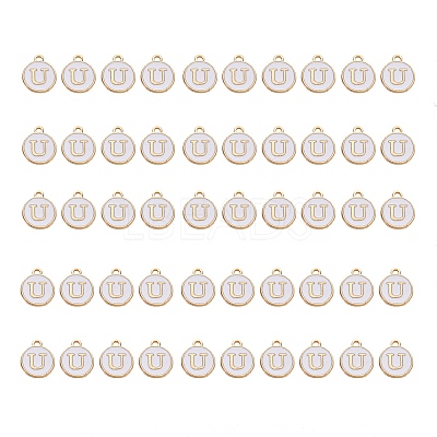 Golden Plated Alloy Charms ENAM-SZ0001-25A-U-1
