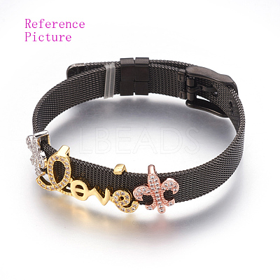 304 Stainless Steel Watch Bands WACH-P015-02B-1
