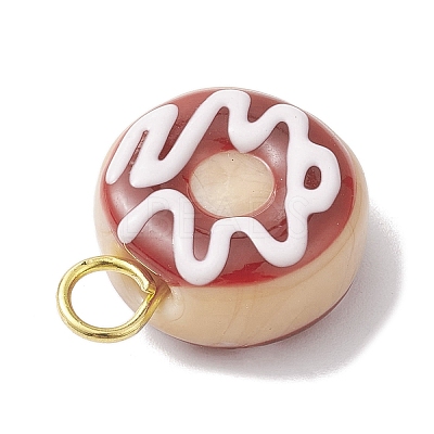 Handmade Lampwork Enamel Pendants PALLOY-JF02572-1