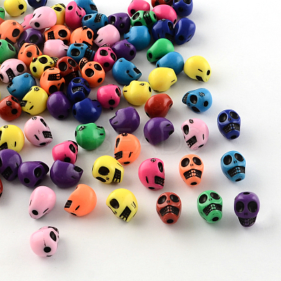 Opaque Acrylic Beads SACR-S747-M-1