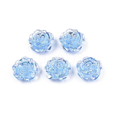 Transparent ABS Plastic Beads KY-G019-01A-1