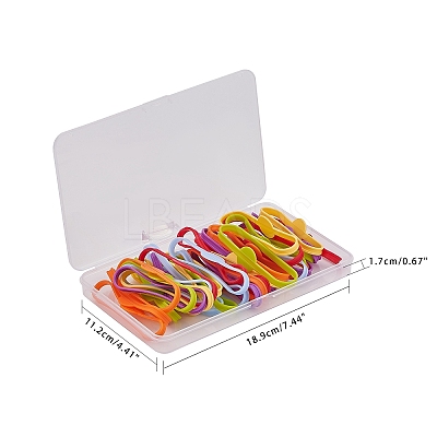 Long Silicone Wine Glass Label AJEW-PH0016-64-1