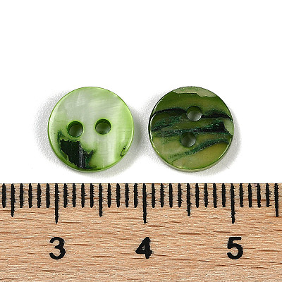 Freshwater Shell Buttons SHEL-C005-01C-09-1