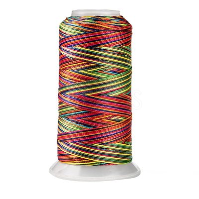 Segment Dyed Round Polyester Sewing Thread OCOR-Z001-A-16-1