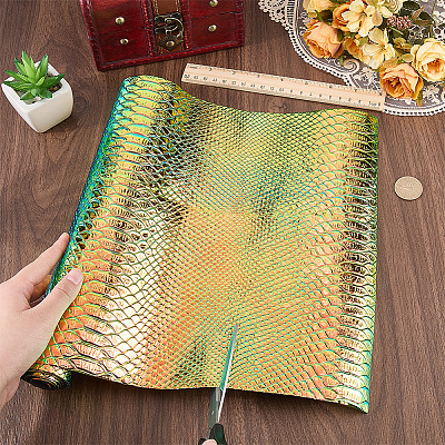 1Pc Laser PU Leather Fabric DIY-CL00001-85A-1
