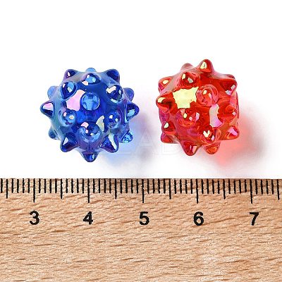 UV Plating Transparent Acrylic Beads AC-CBA6251-08-1