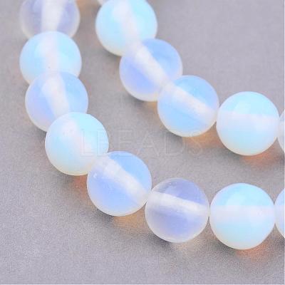 Opalite Beads Strands G-Q462-8mm-31-1